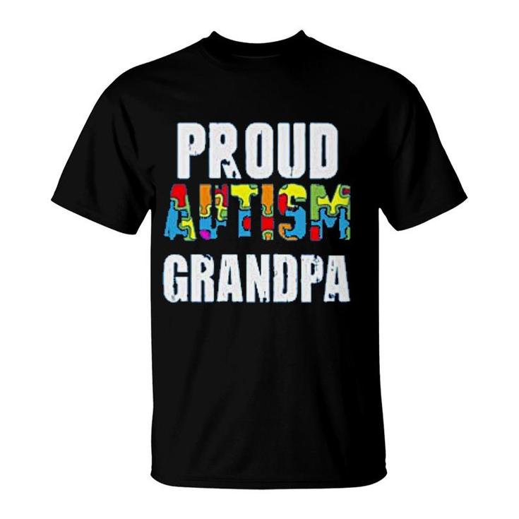 Proud Autism Dad Gift T-Shirt