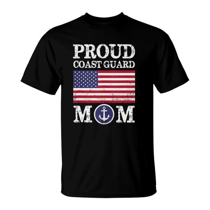Proud Coast Guard Mom Mother's Day  T-Shirt