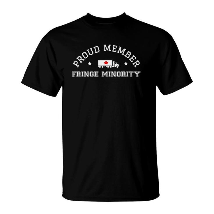 Proud Member Fringe Minority Canada Truck Canadian Truckers Tank Top T-Shirt
