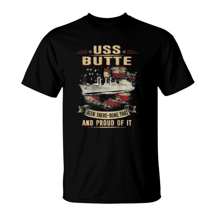 Proud Of Uss Butte Ae 27 Ver2 T-Shirt