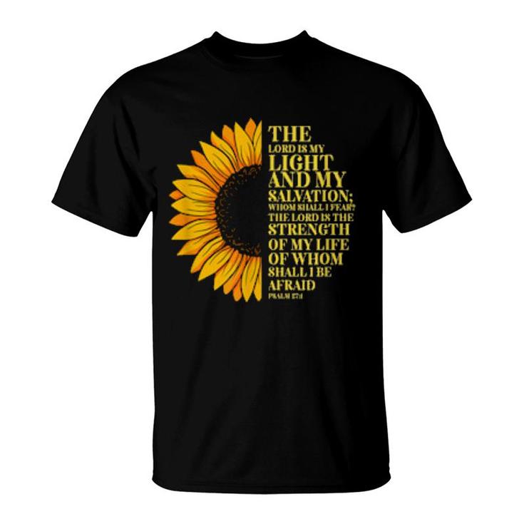 Pslam 271 Bibelvers Design  T-Shirt