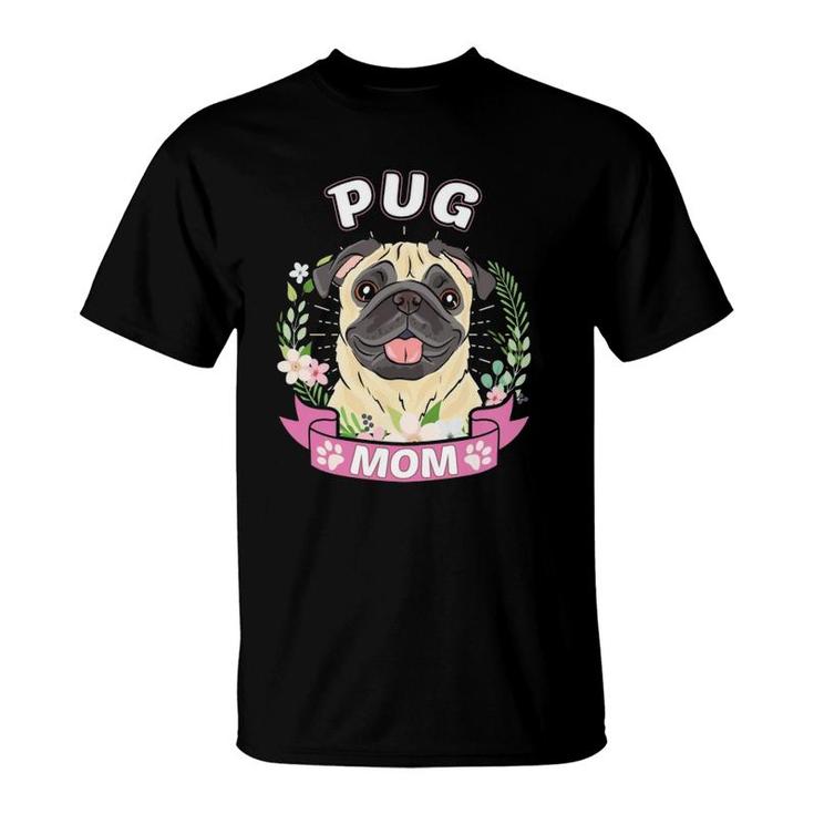 Pug Mom Mother's Day T-Shirt