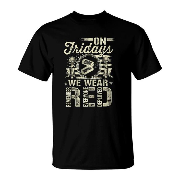 R Friday Red - Military T-Shirt