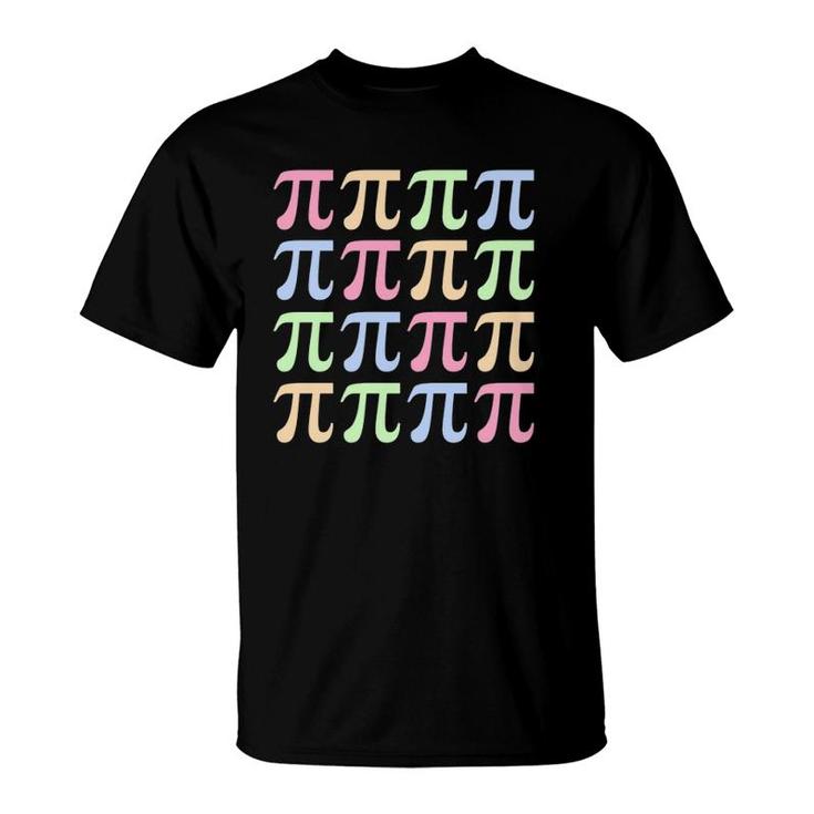 Rainbow Pi Day For Math Lovers Or Teachers T-Shirt