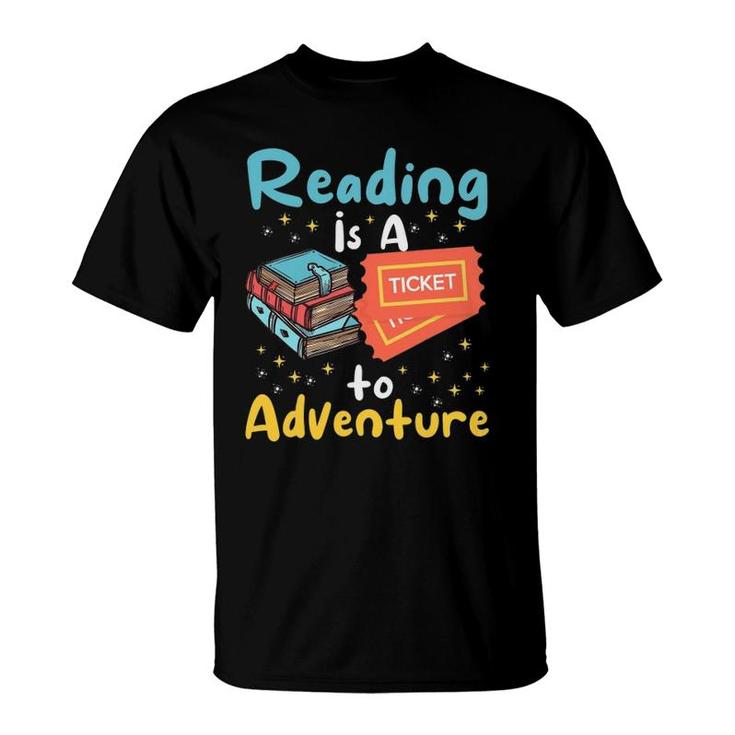 Reading Adventure Library Student Teacher Book Bookaholic T-Shirt