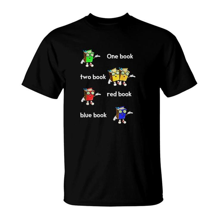 Reading   Read Across The Us One Book Two Book T-Shirt