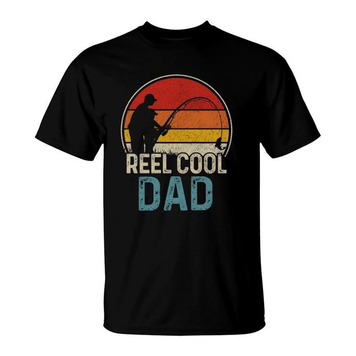 Reel Cool Dad Funny Fishing Fisherman Father's Day Gift  T-Shirt