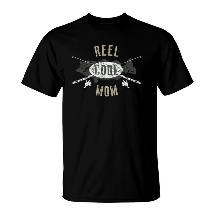 Reel Cool Mom Cute Fishing Mother's Day Gift T-Shirt