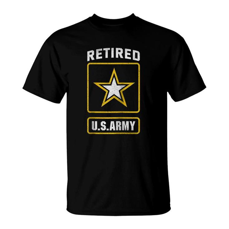 Retired Us Army Veteran Gift For Veteran Day Raglan Baseball Tee T-Shirt