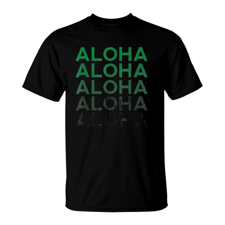 Retro Aloha Hawaii Hawaiian Gift T-Shirt