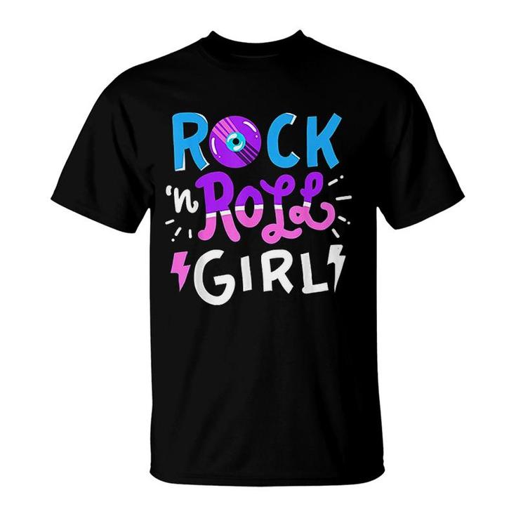 Rock N Roll Girl Music T-Shirt
