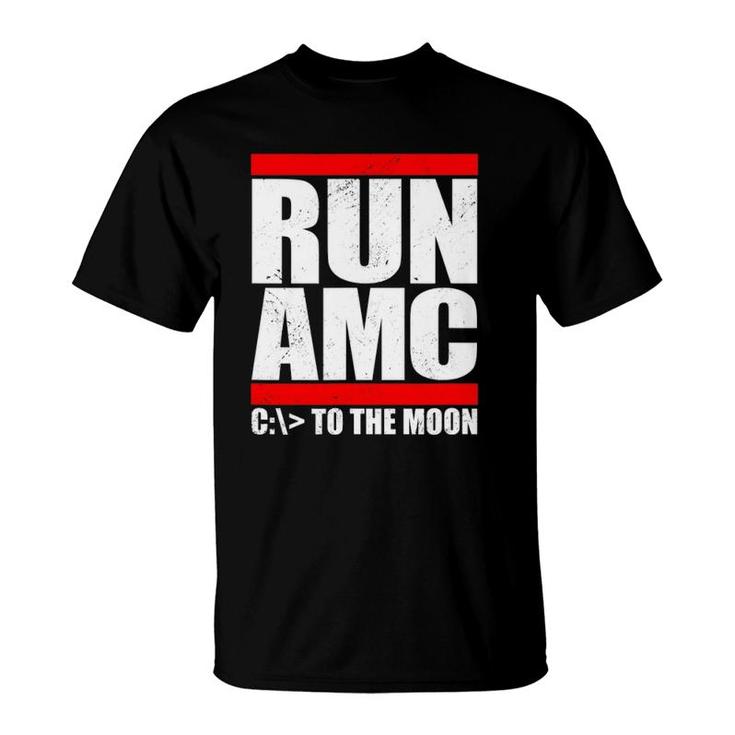 Run Amc To The Moon T-Shirt
