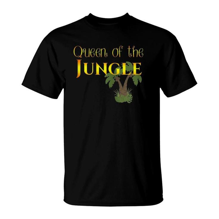S Made By Mom_Queen Of The Jungle T-Shirt