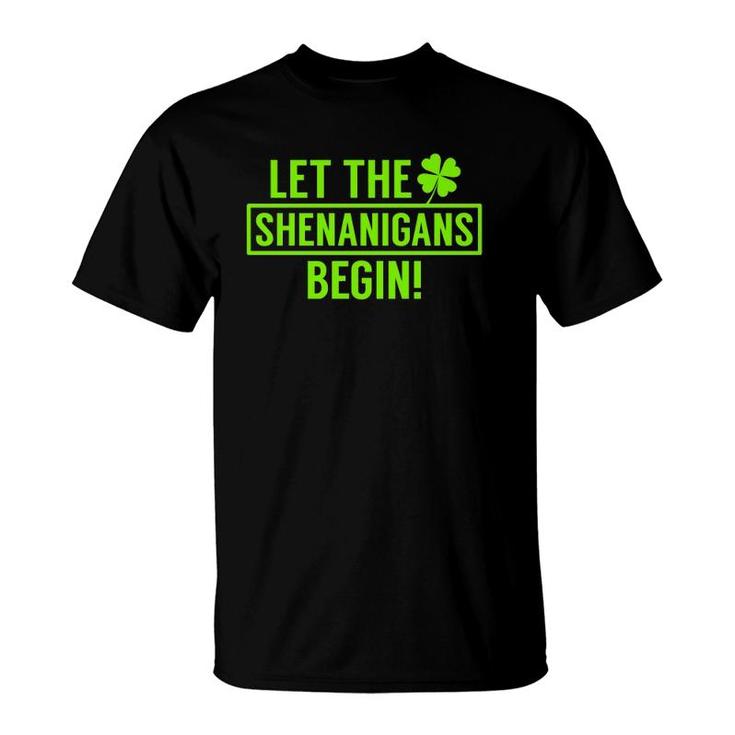 Saint Patricks Shenanigans St Patrick's Day T-Shirt