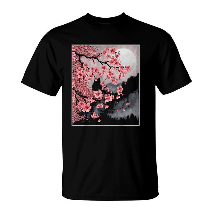 Sakura Japanese Cherry Blossom Japanese Tree T-Shirt