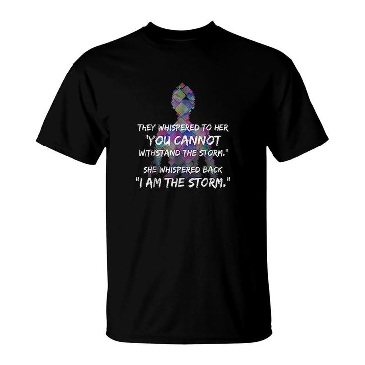 She Whispered Back I Am The Storm T-Shirt
