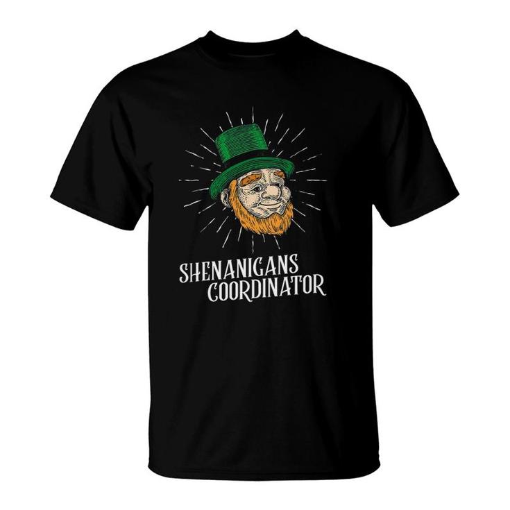Shenanigans Coordinator Funny Teacher St Patrick's Day 2022 Ver2 T-Shirt