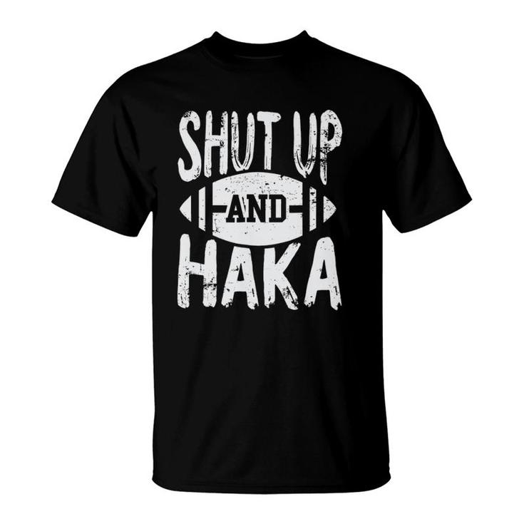 Shut Up And Haka New Zealand Rugby Team Jersey T-Shirt