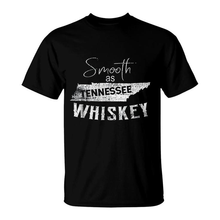 Smooth As Tennessee Home Whiskey State T-Shirt