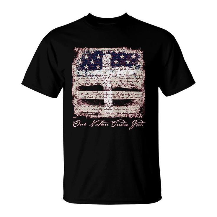 Southern Couture Sc Classic One Nation Under God T-Shirt