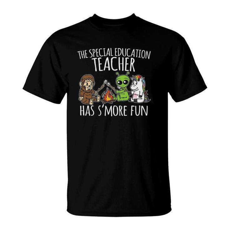 Special Education Teacher Has S'more Fun Team Gifts T-Shirt