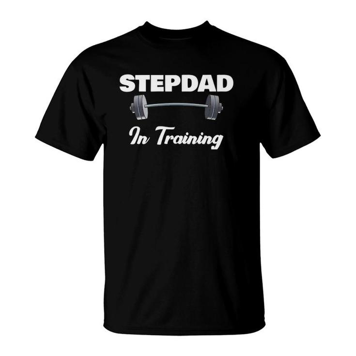 Step Dad Fathers Day Gift For 1St Time Stepdad In Training T-Shirt