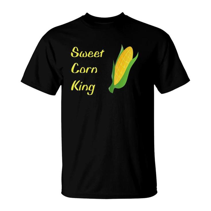 Sweet Corn King Foodie Gift T-Shirt