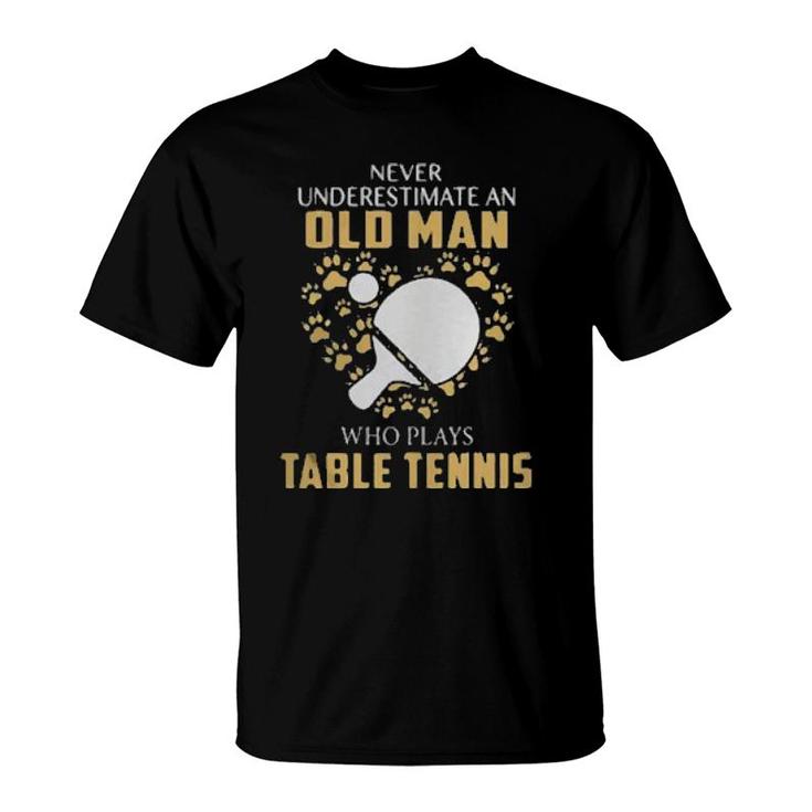 Table Tennis Lover New  T-Shirt