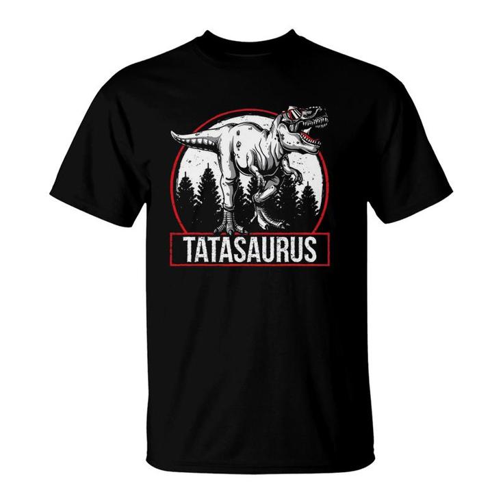Tatasaurus Dinosaur Tata Saurus Father's Day T-Shirt