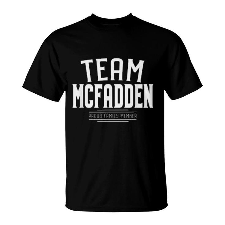 Team Mcfadden Last Name Family Surname T-Shirt