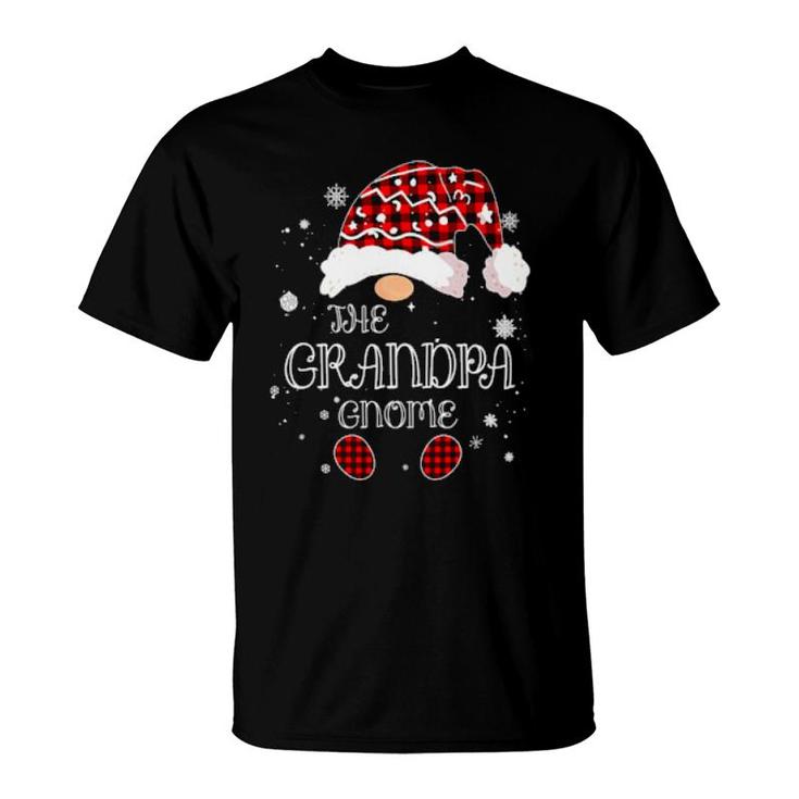 The Grandpa Gnome Xmas Matching Christmas Pajamas For Family  T-Shirt