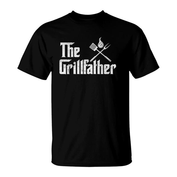 The Grillfather Funny Dad Bbq T-Shirt
