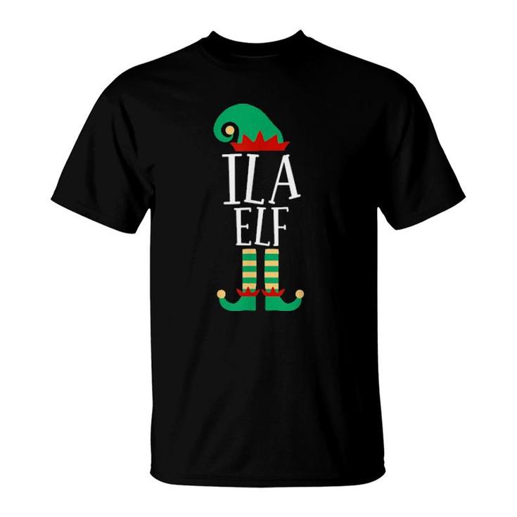 The Ila Elf Merry Christmas  T-Shirt