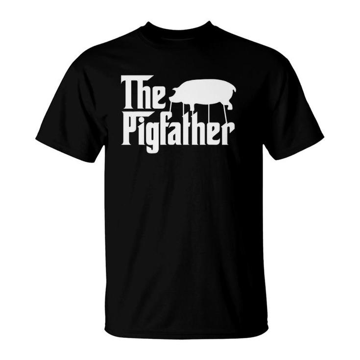 The Pigfather Funny Farm Animal Bacon Novelty T-Shirt