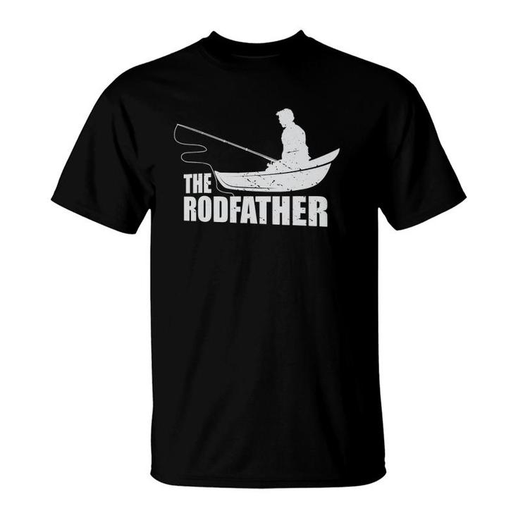 The Rodfather Nature Lover And Fisher T-Shirt