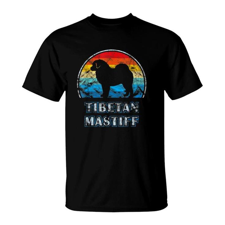 Tibetan Mastiff Vintage Design Dog T-Shirt