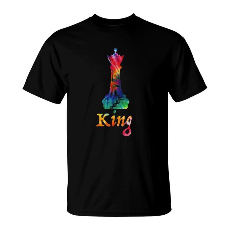 Tie Dye King Chess Piece T-Shirt