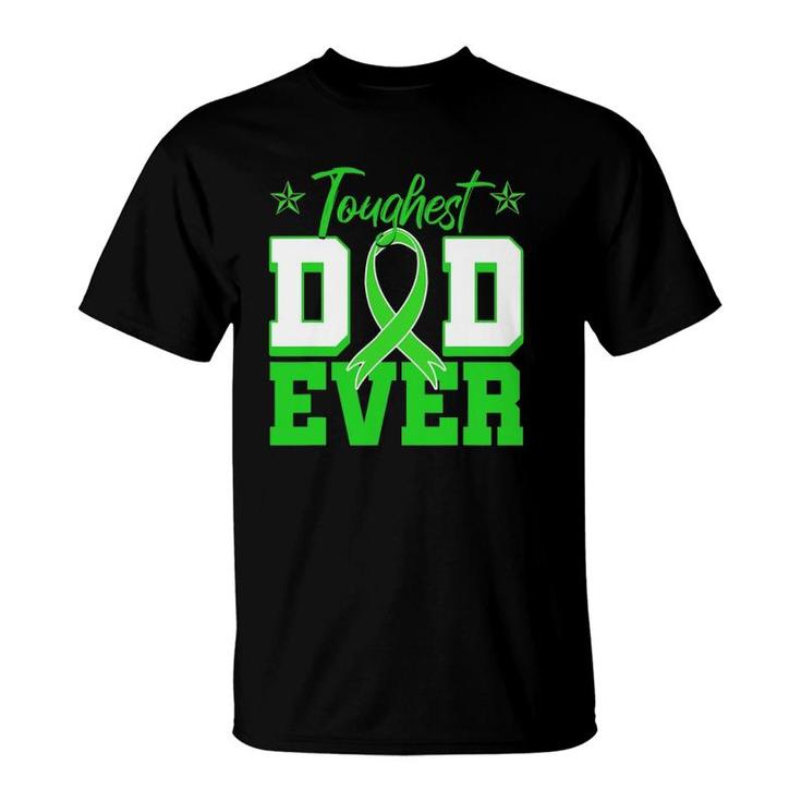 Tough Dad Lymphoma Lime Green Ribbon Lymphocytes Gift Idea T-Shirt