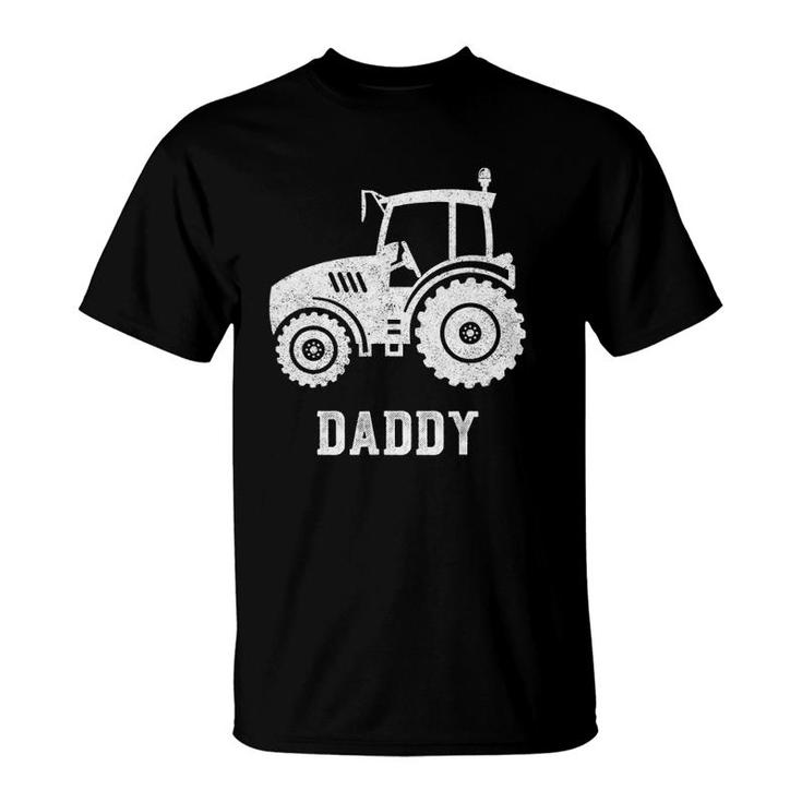 Tractor Daddy Farming Design Farmer Farm Novelty Gifts T-Shirt