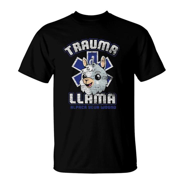 Trauma Llama Alpaca Your Wound Nurse T-Shirt