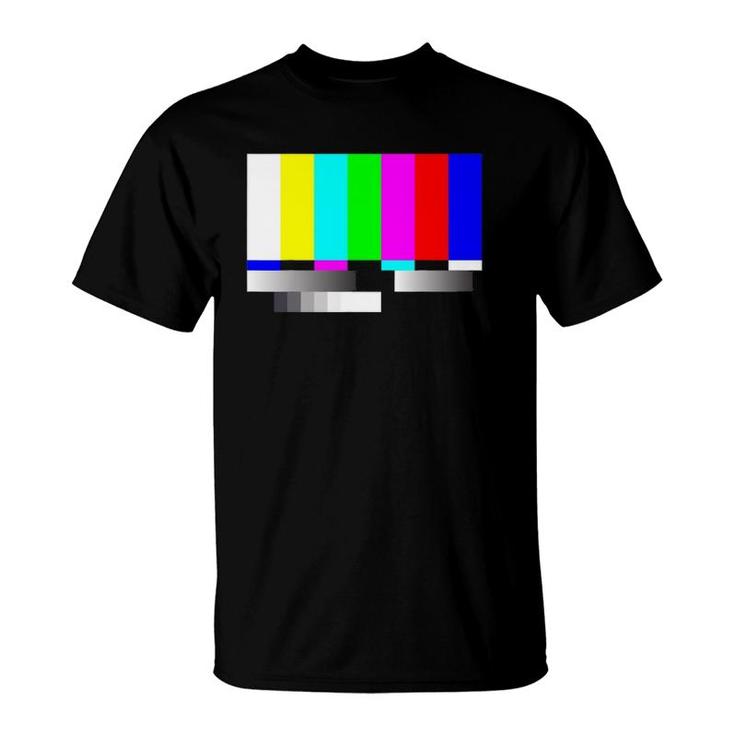 Tv Error Bars Test Pattern T-Shirt