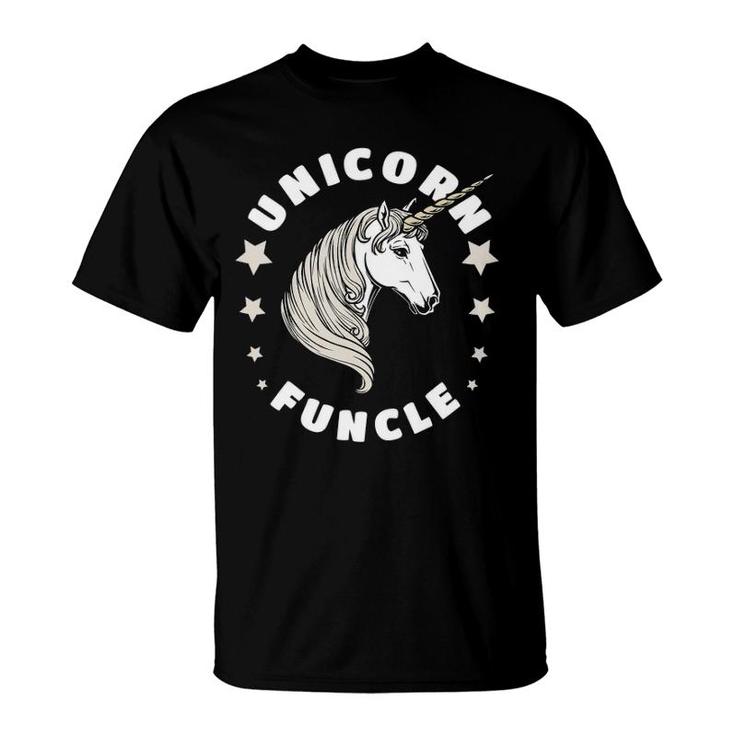 Unicorn Funcle  Unicorns Gift Uncle Men Tee S T-Shirt