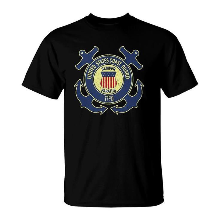 US Coast Guard Veteran Gift Red Friday Patriotic Tank Top T-Shirt