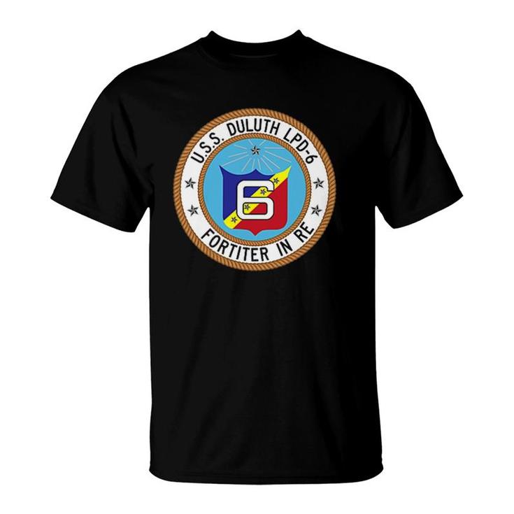 Uss Duluth Lpd 6 Fortiter In Re T-Shirt