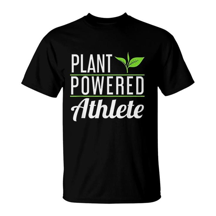 Vegan Gifts Plant Powered Athlete T-Shirt
