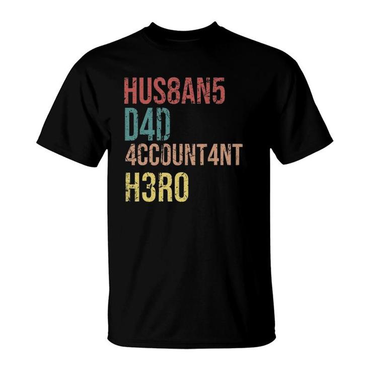 Vintage Accountant Funny Dad Accounting Sayings T-Shirt