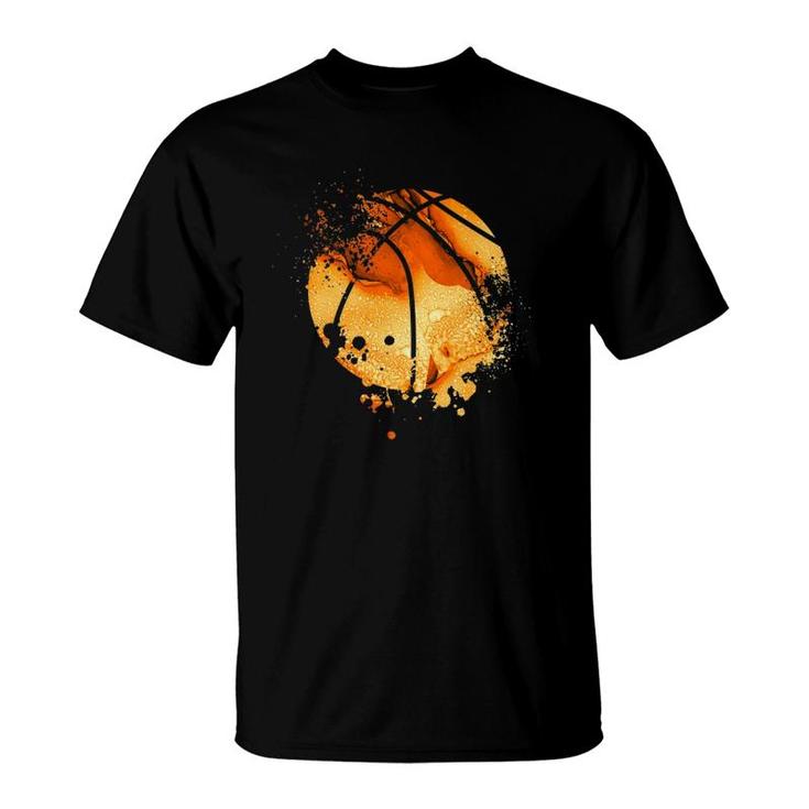 Vintage Basketball Graphic Design Basketball T-Shirt