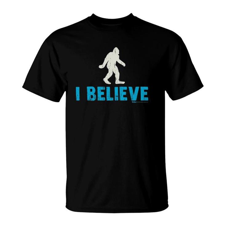 Vintage I Believe Bigfoot Sasquatch Yeti Believe T-Shirt