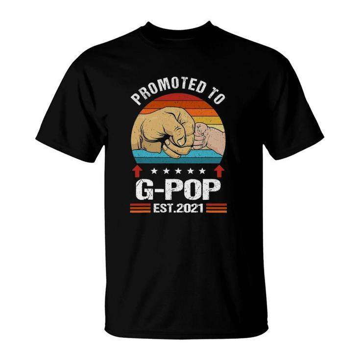 Vintage Promoted To G-Pop 2021 Father Day T-Shirt