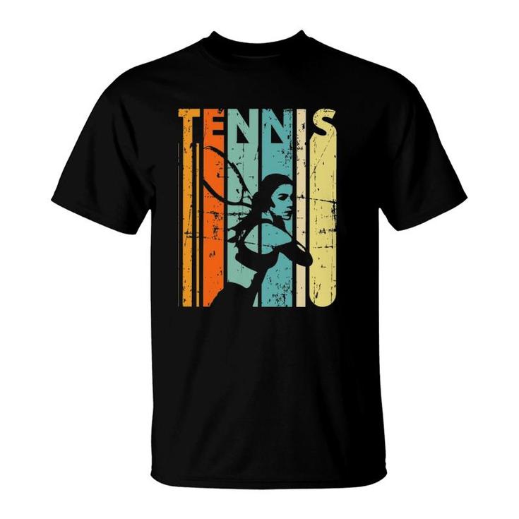 Vintage Tennis Player Gift Retro Tennis T-Shirt